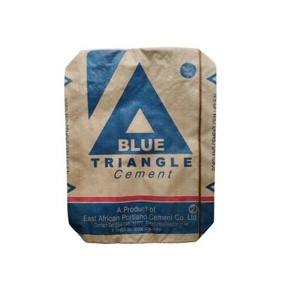Tas Katun Plastik Anyaman Berkatup Berdasar Kotak AD Star PPW Laminated 50kg Semen